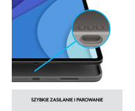 Logitech Combo Touch iPad Pro 11" (1., 2., 3., 4 gen) szary - 1046093 - zdjęcie 11